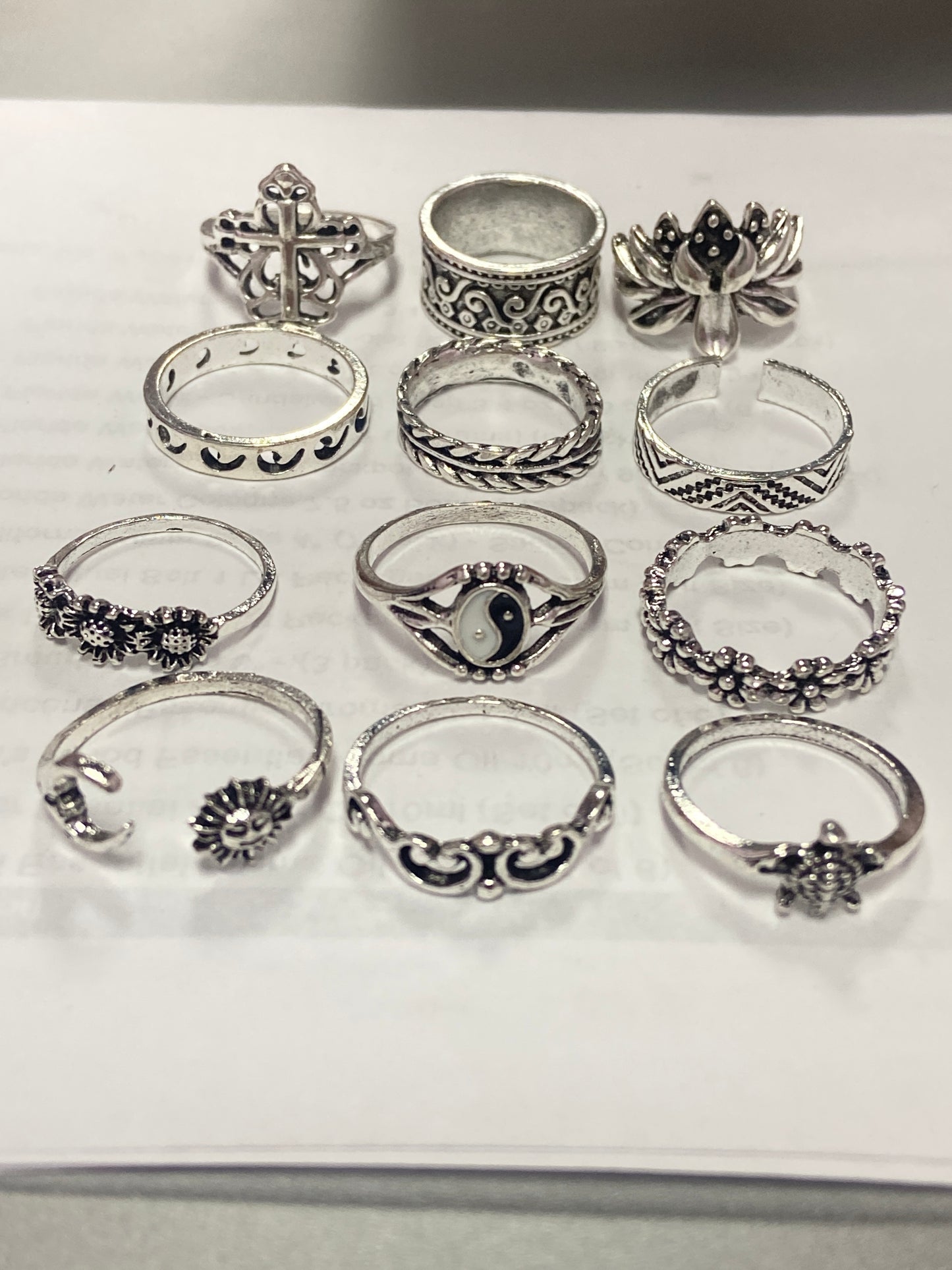 S925 Vintage Ring Assorted
