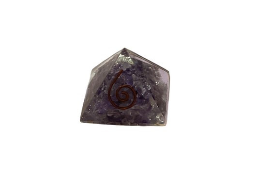 Amethyst Orgonite Pyramid