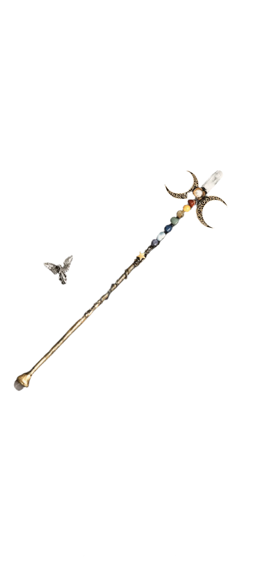 Triple Moon Magic Wand