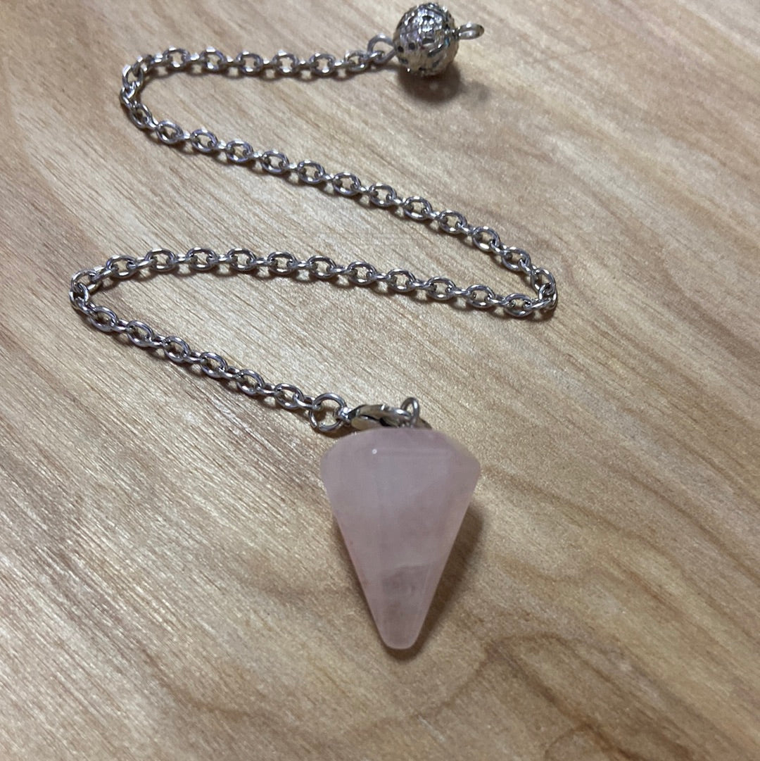 Rose Quartz Pendulum