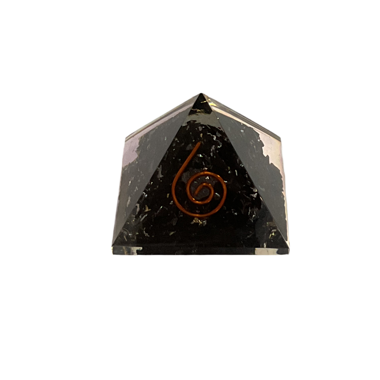 Small Black Tourmaline Orgone Pyramid