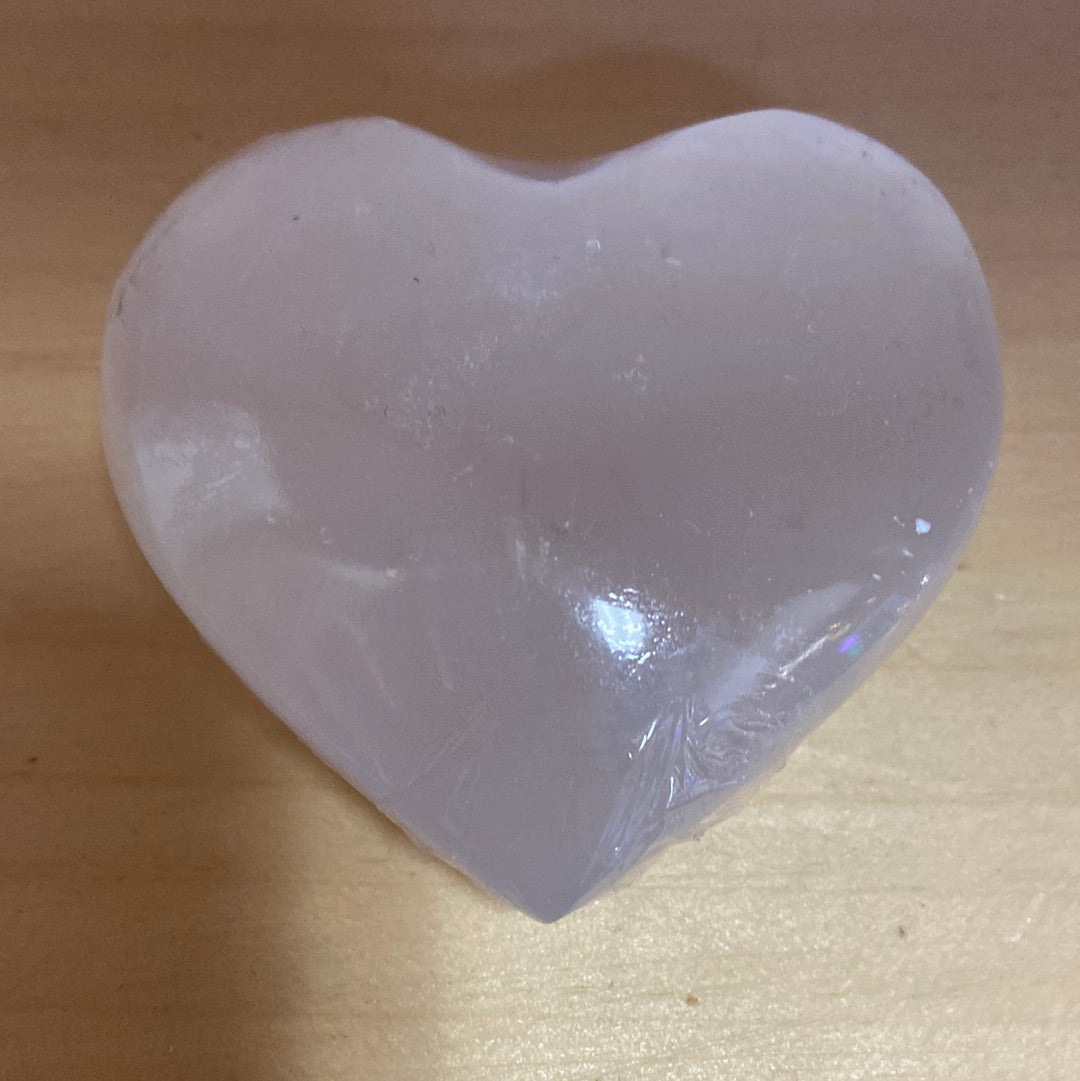 Selenite Heart