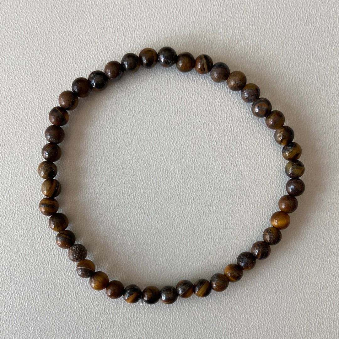 Tiger Eye  Bead Bracelet