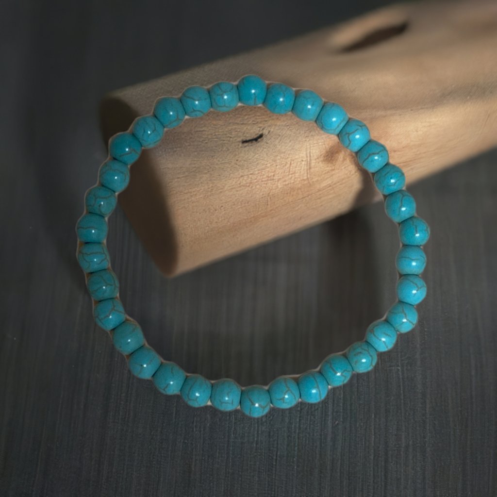 6mm Turquoise Bracelet - Iluterra