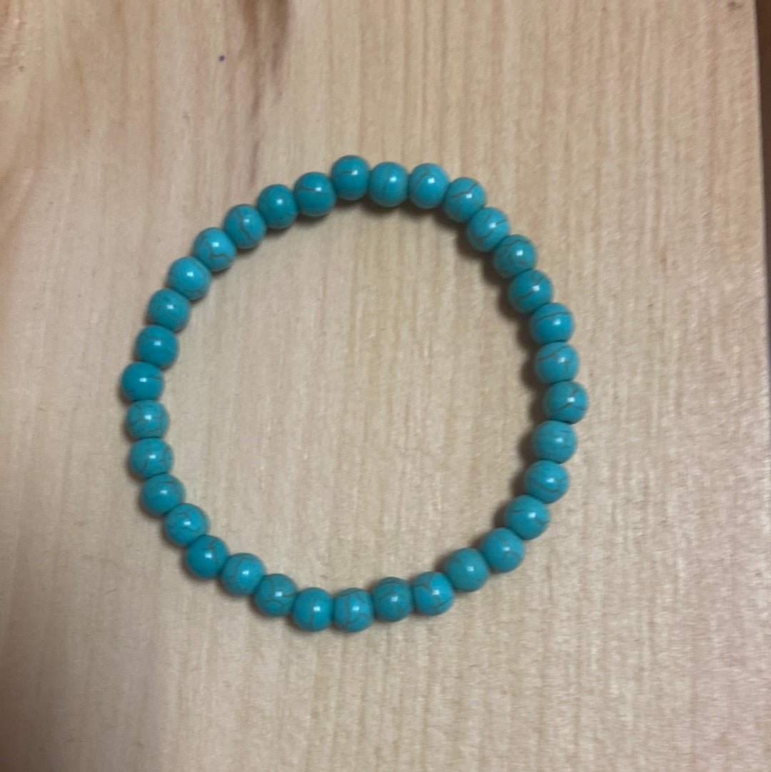 6mm Turquoise Bracelet - Iluterra