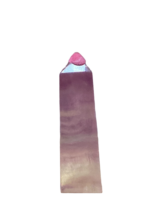 Small Candy Fluorite Point