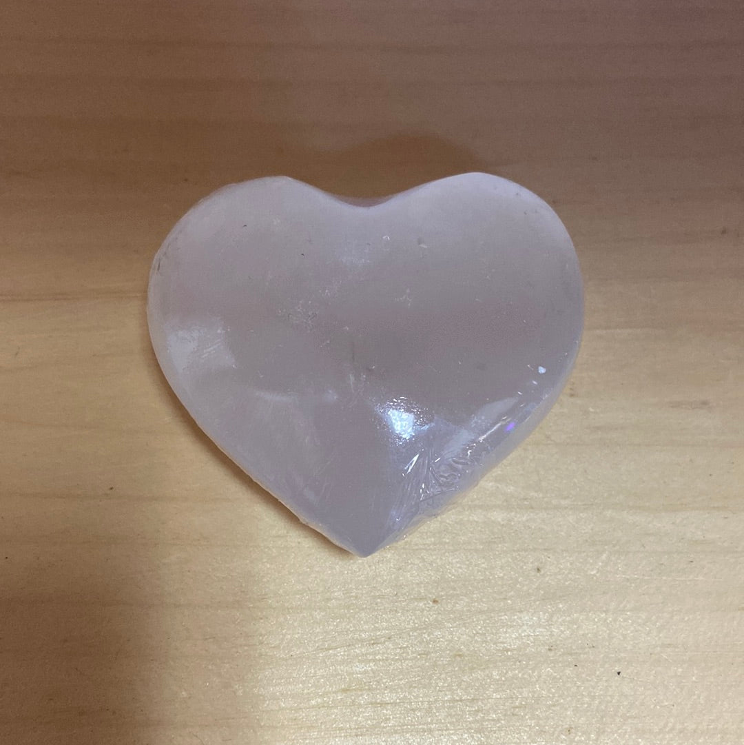 Selenite Heart