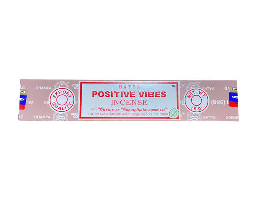 Satya Positive Vibes Incense Sticks