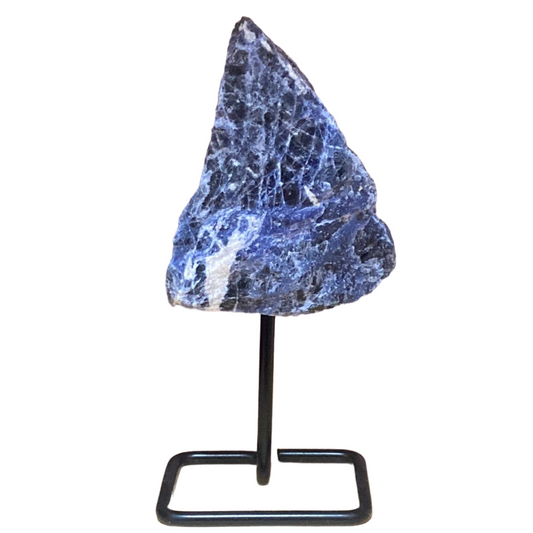 Sodalite on Metal