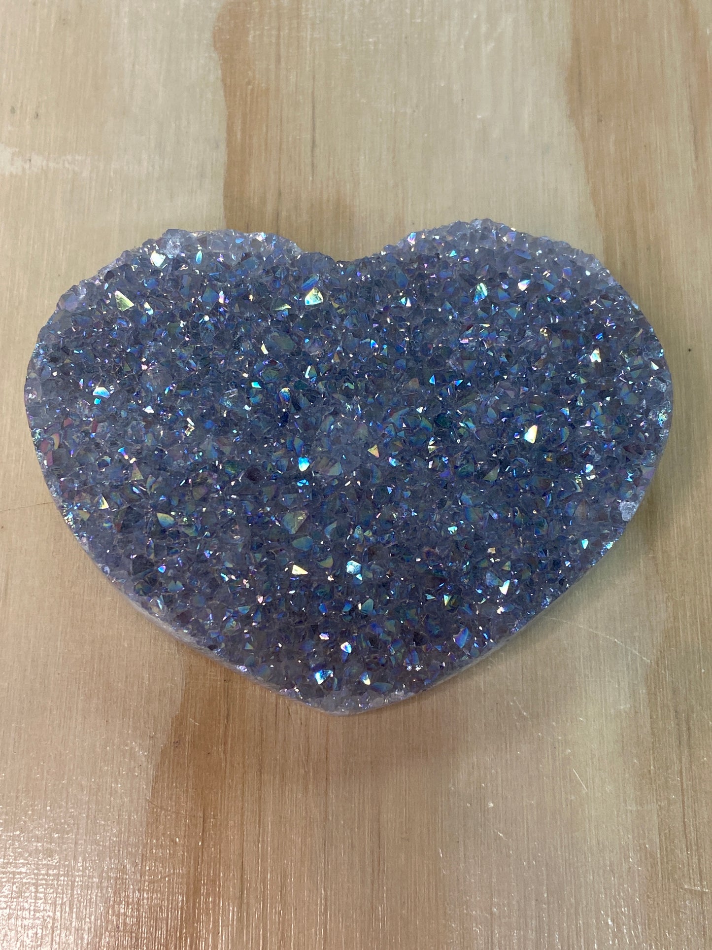 Metalize Amethyst Heart Medium