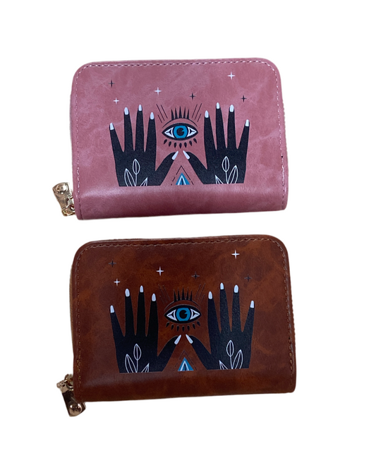 Hands Evil Eye Wallet