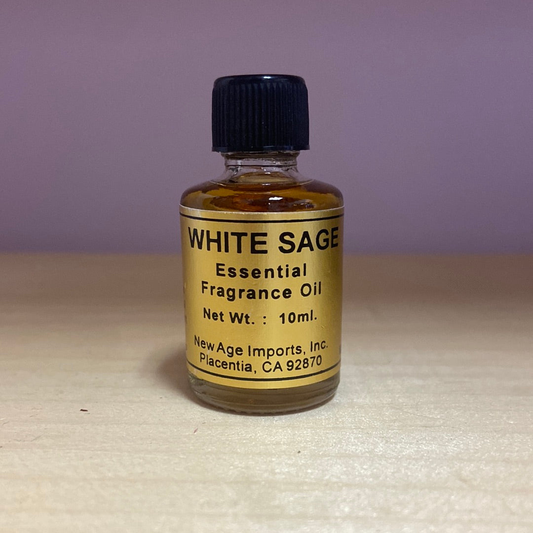 Aceite Esencial Aromático De Salvia Blanca 10ml