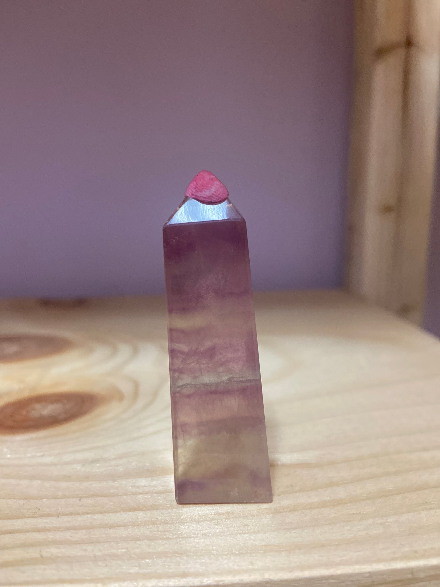 Small Candy Fluorite Point