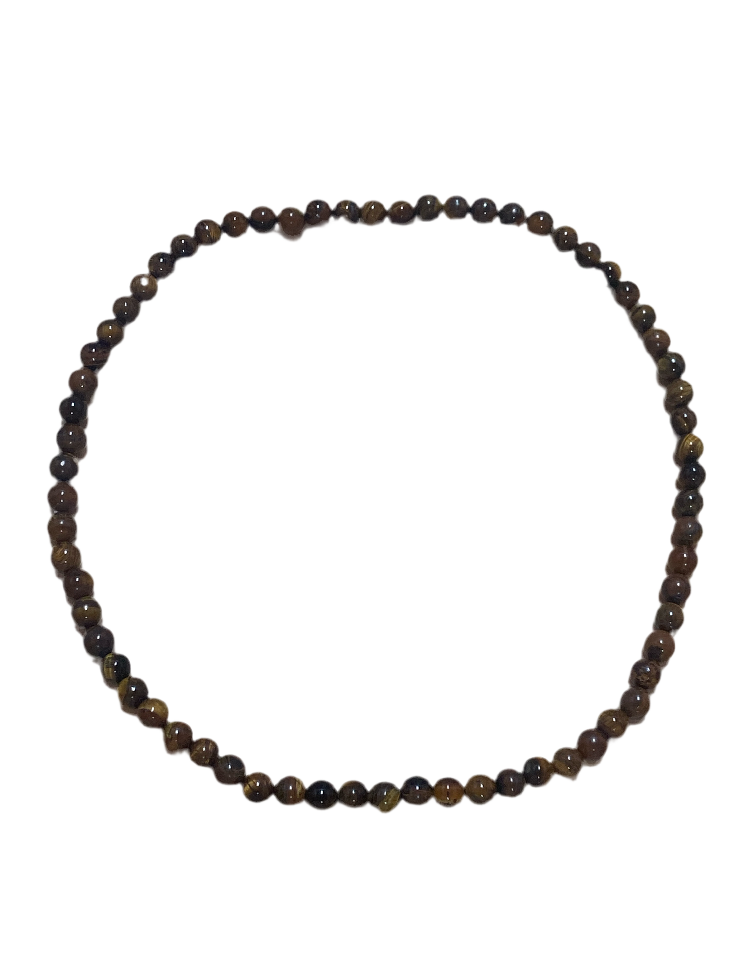 Tiger Eye 8mm Necklace