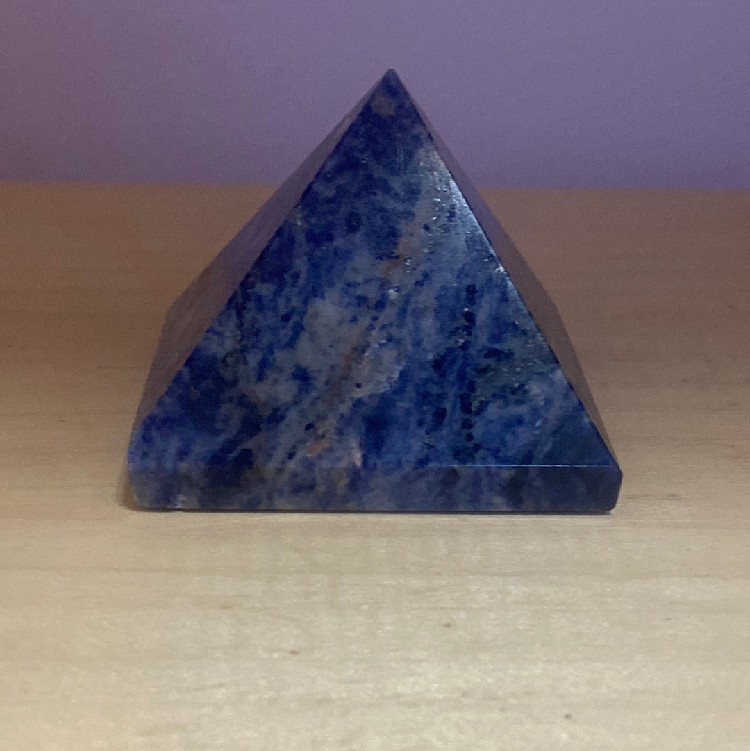 Sodalite Pyramid