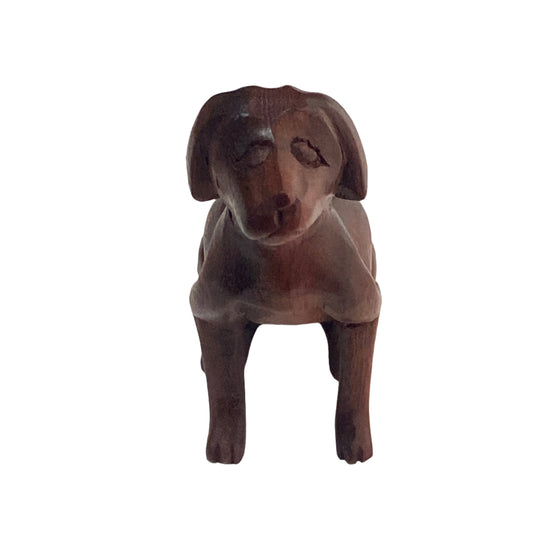 wooden dog