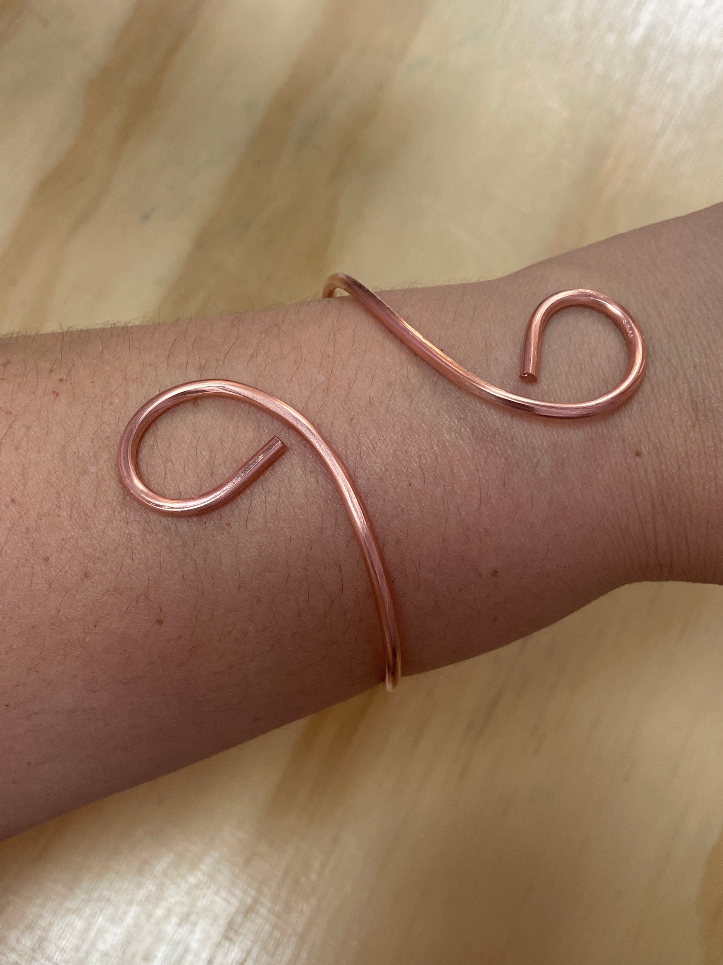 Copper Bangle Bracelet