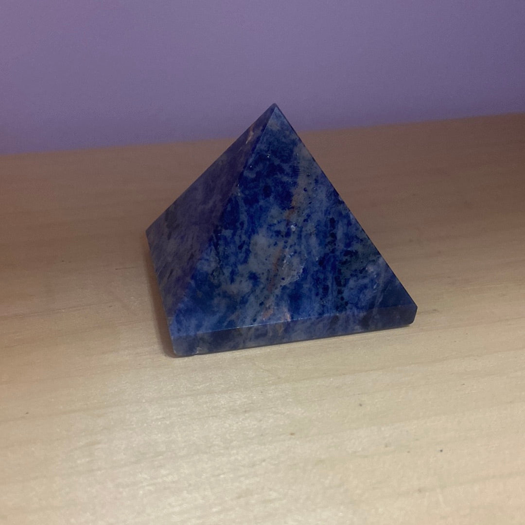 Sodalite Pyramid