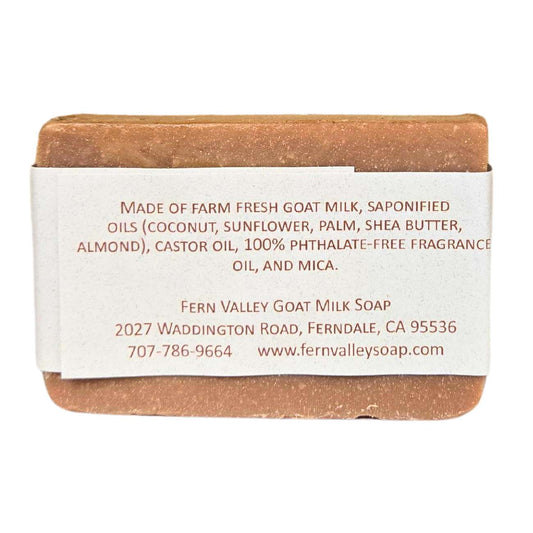 Jabón artesanal de leche de cabra | Aroma de macarrones y almendras