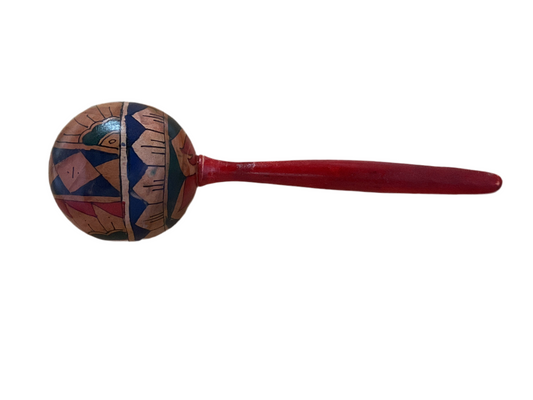 Maraca pintada