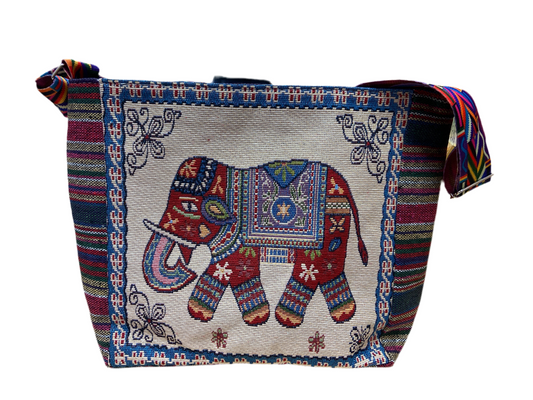 Elephant Retro Ethnic Bag