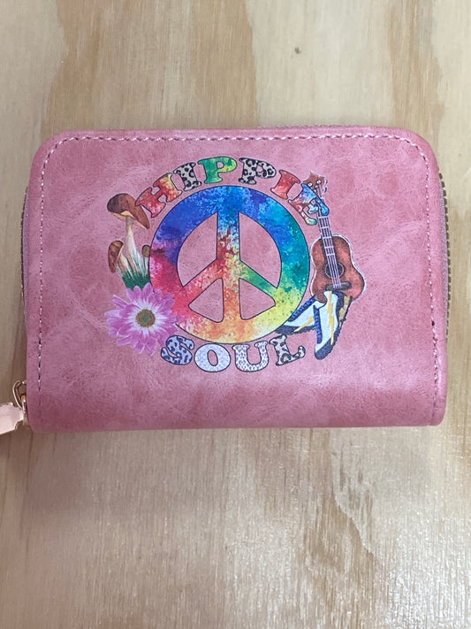 Hippie Soul Pink Wallet