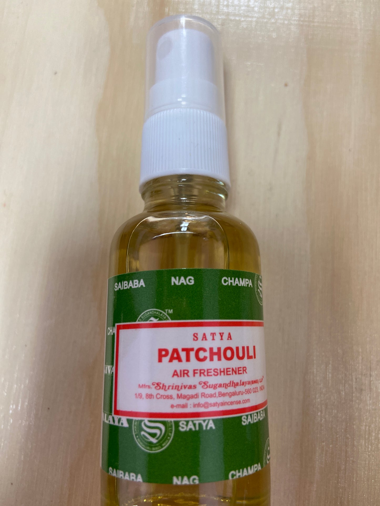 Ambientador Pachulí 30ml