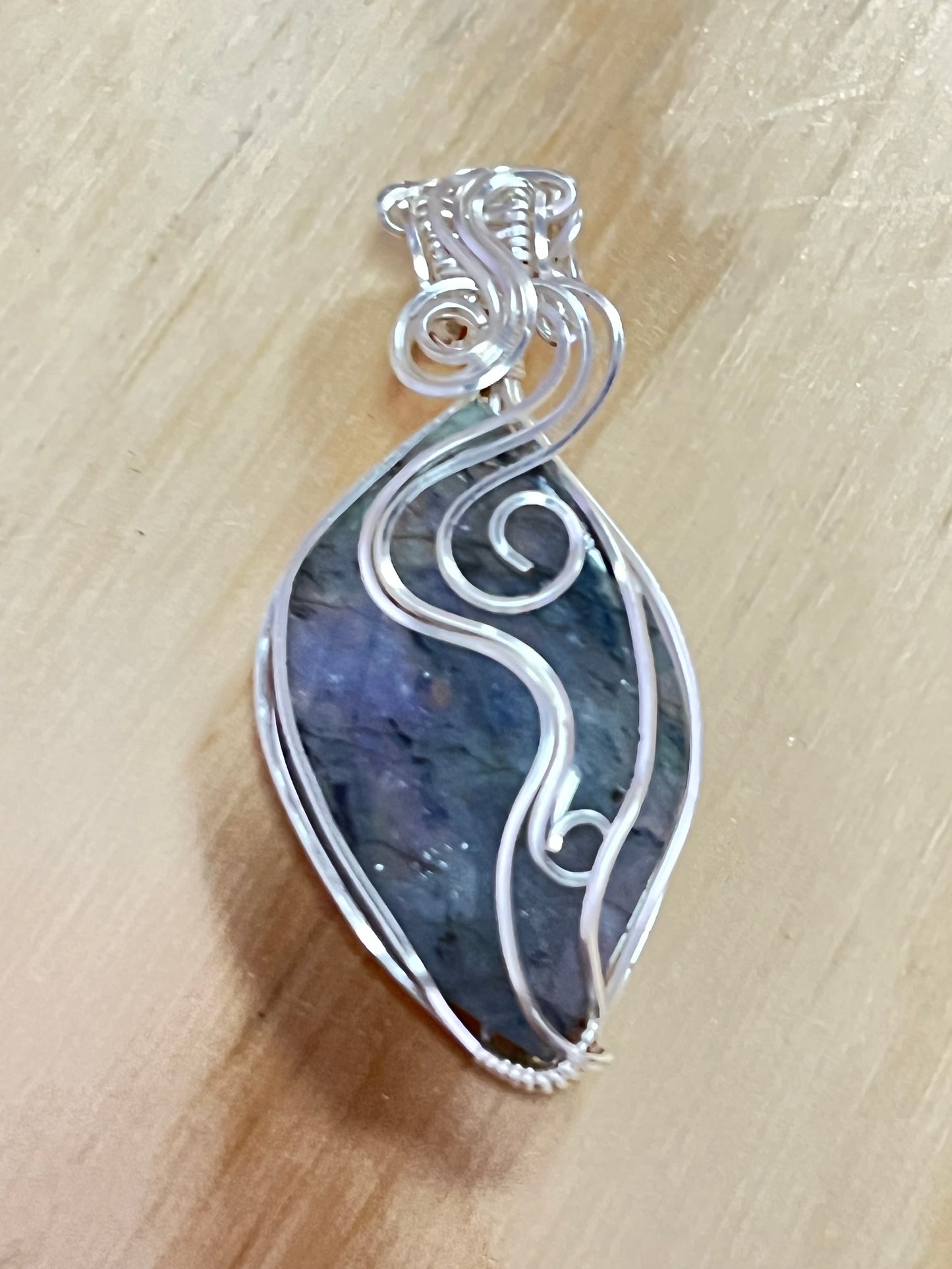 Labradorite Handmade Pendant