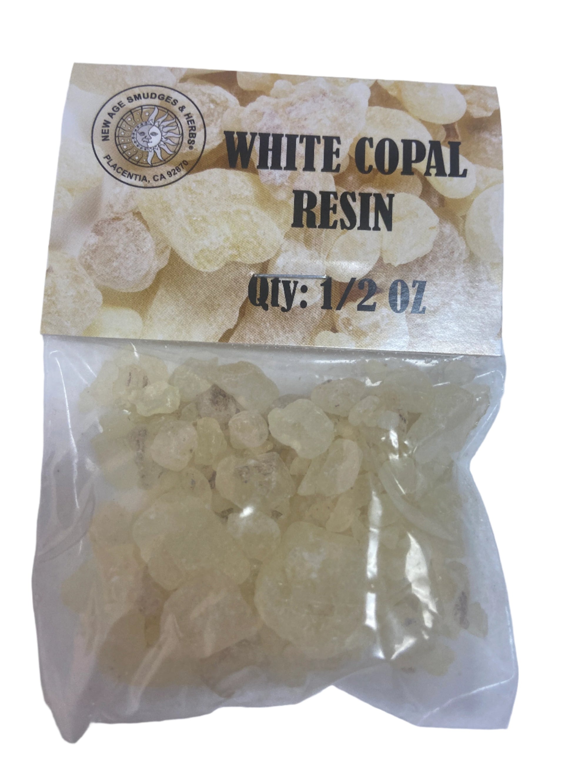 white copal resin