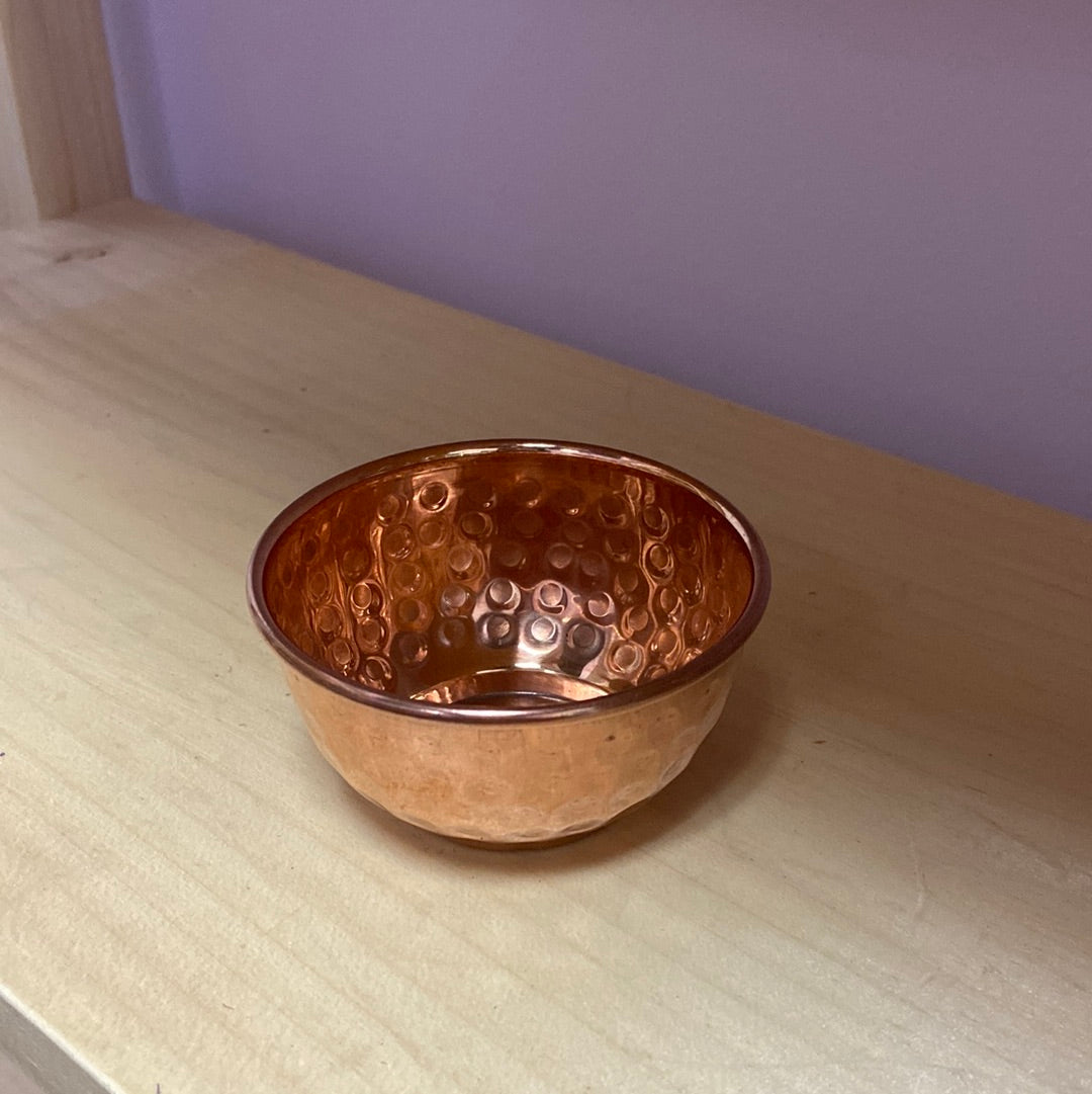 Copper Offering Bowl