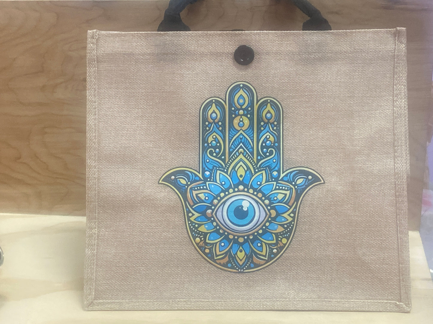 Large Hamsa Hand Bag