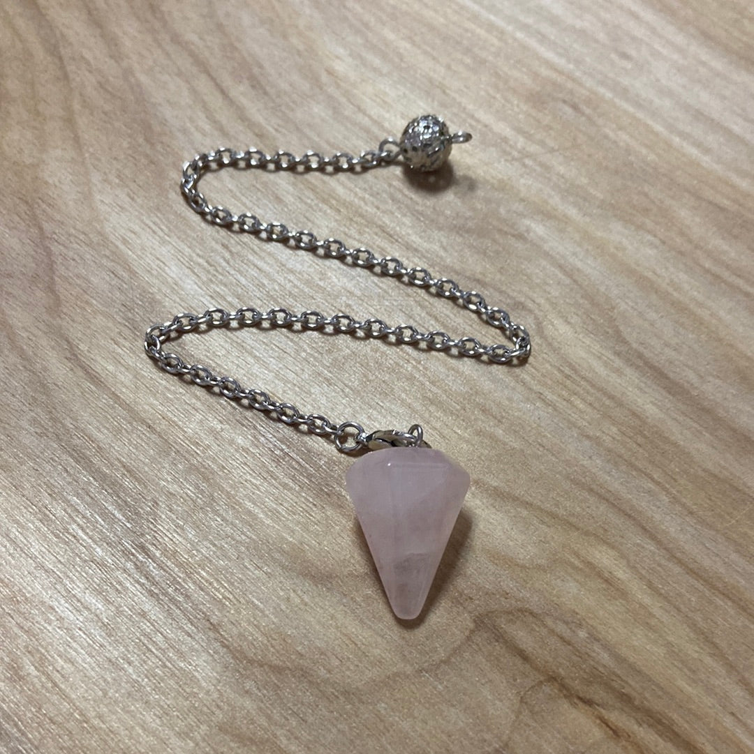 Rose Quartz Pendulum