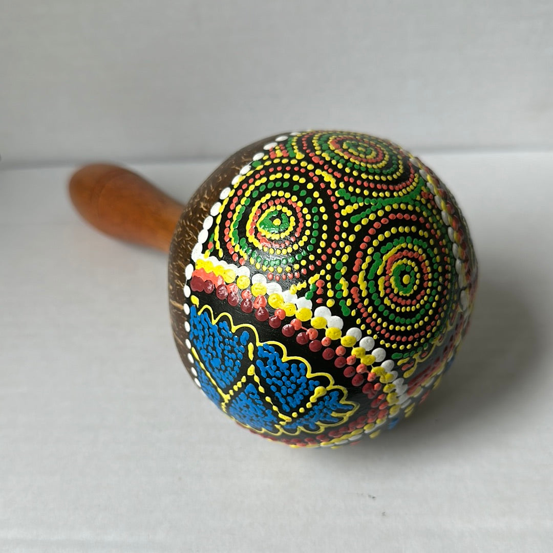 Maraca pintada