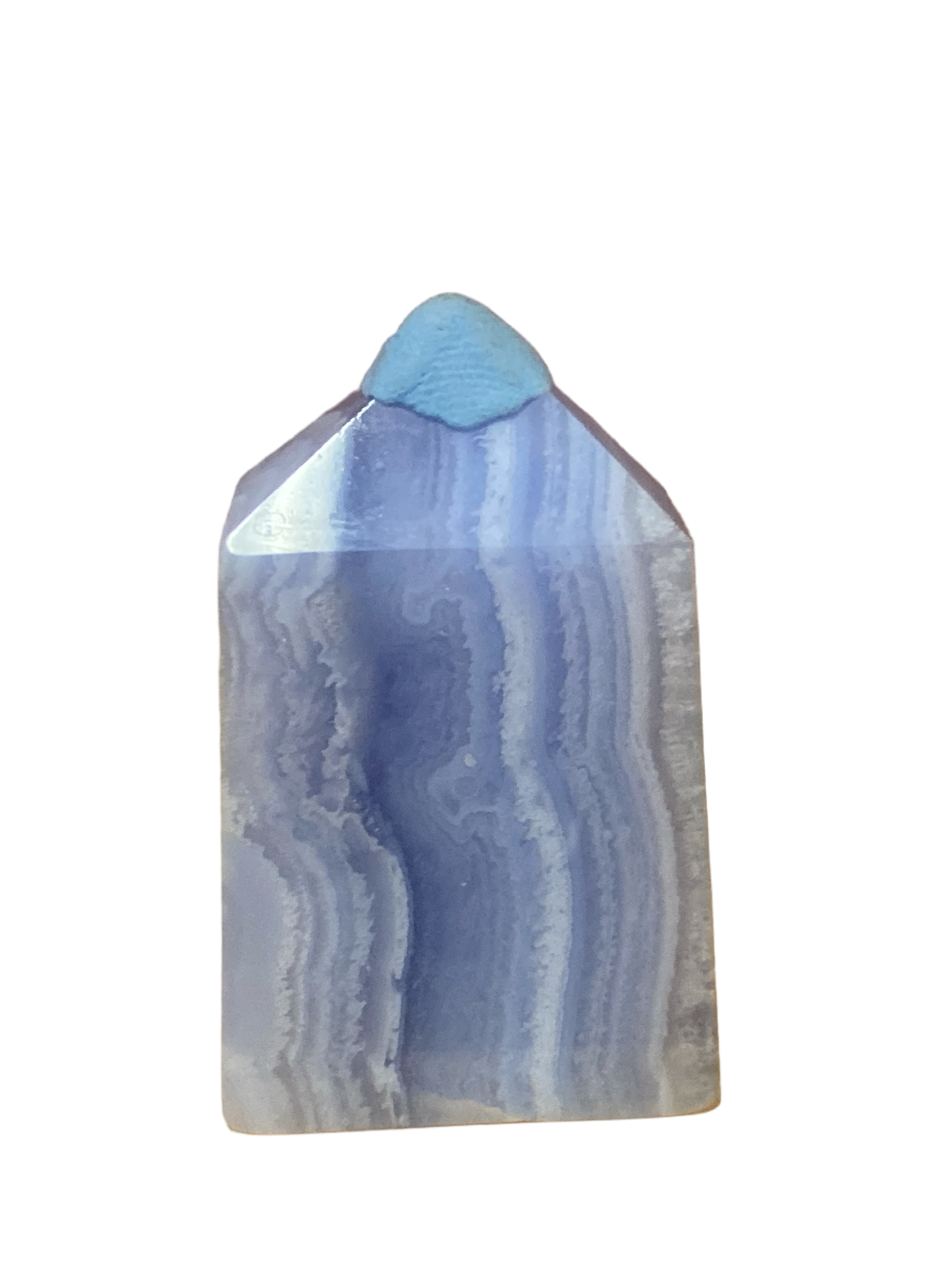 Blue Lace Agate Point