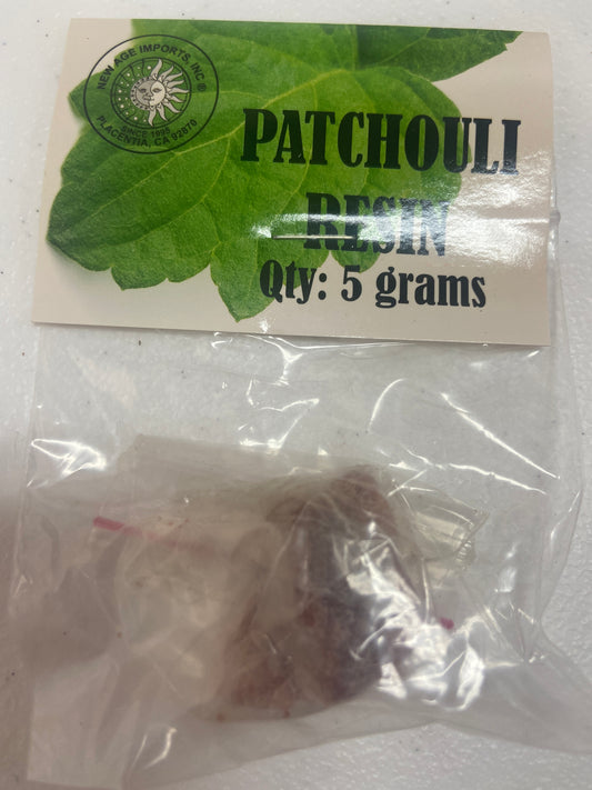 patchouli resin