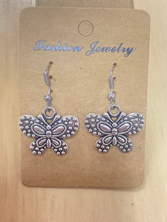 Pendientes estilo mariposa 2