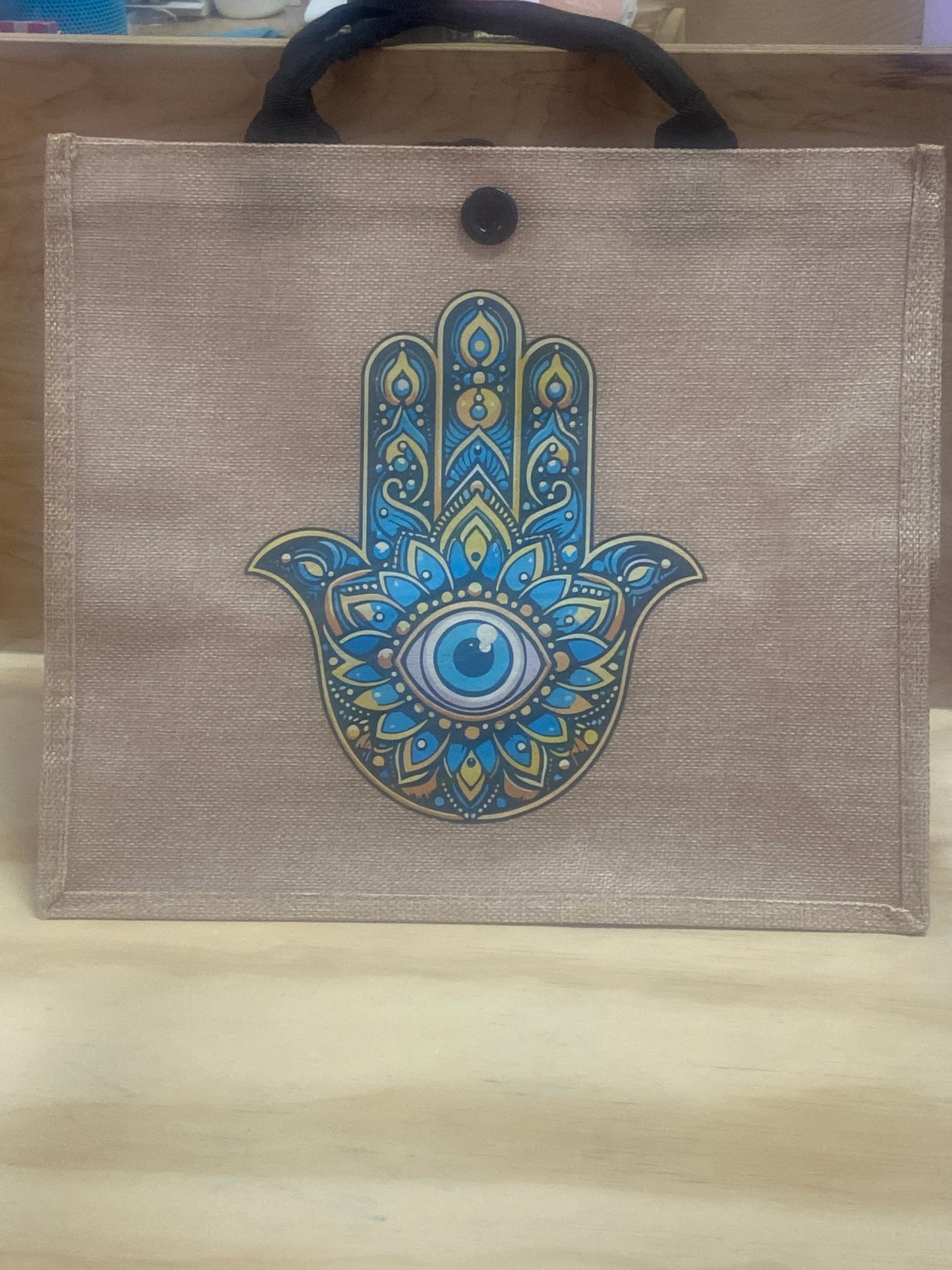 Large Hamsa Hand Bag