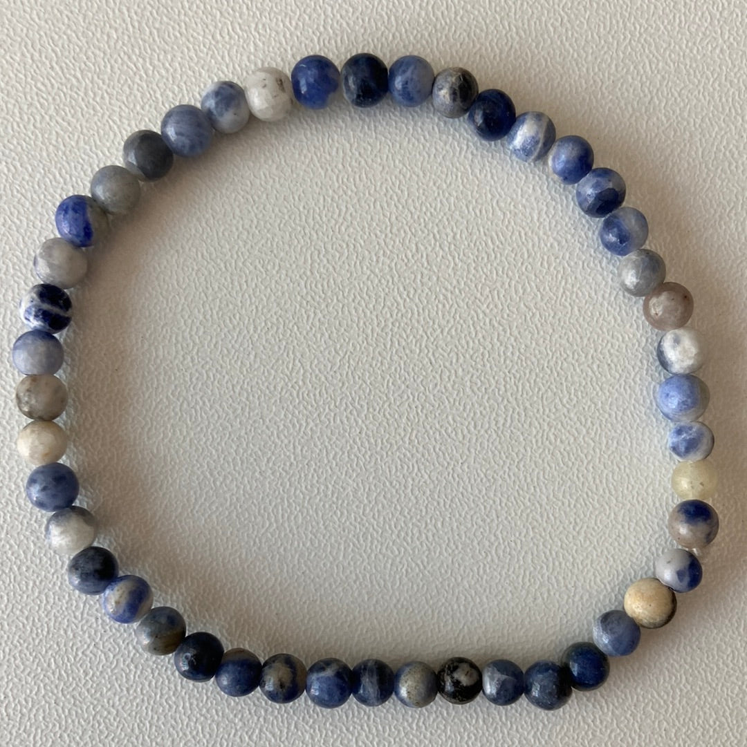 Sodalite Bead Bracelet