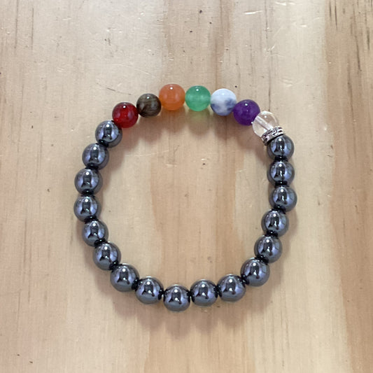 Pulsera de hematita chakra HMT