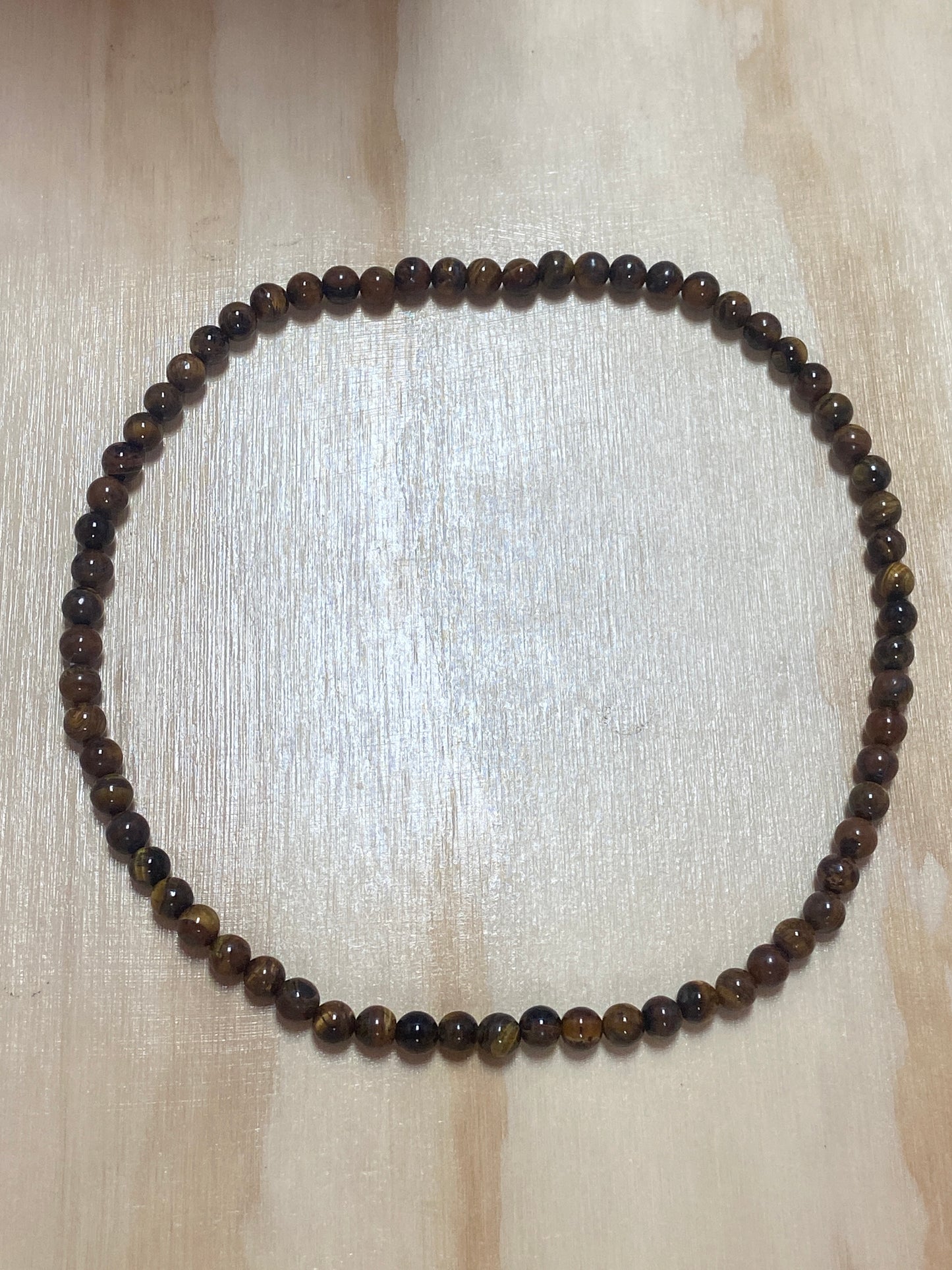 Tiger Eye 8mm Necklace