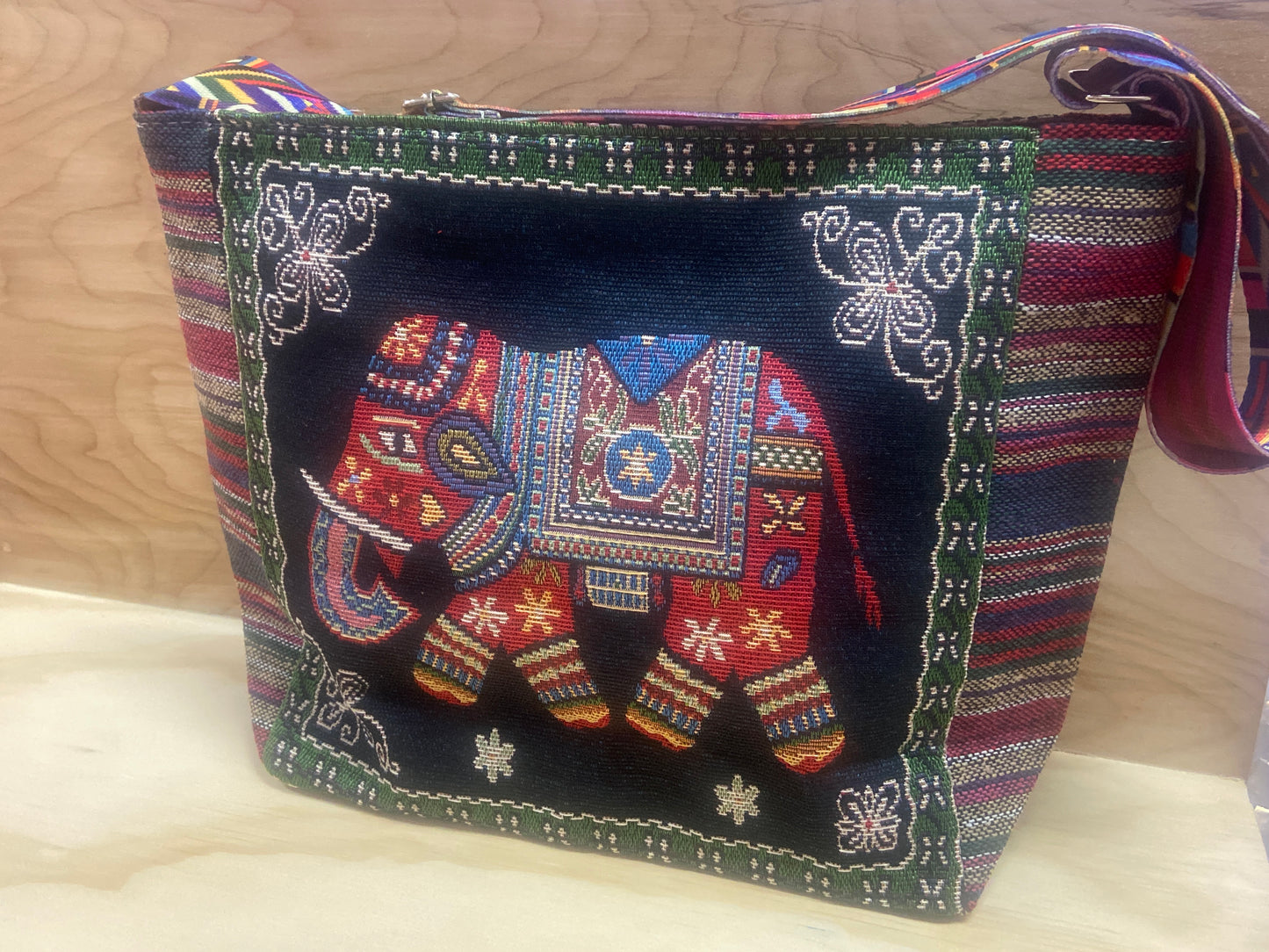 Elephant Retro Ethnic Bag