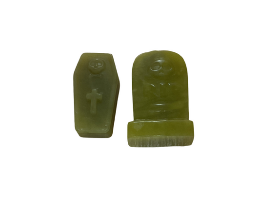 Lemon Jade Tombstone Coffin