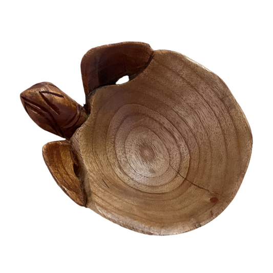 Small Turtle Wooden Bowl