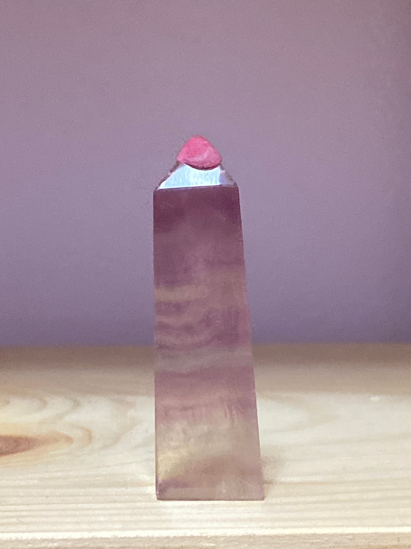 Small Candy Fluorite Point