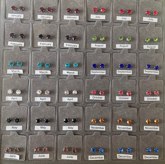 Birthstone Earrings