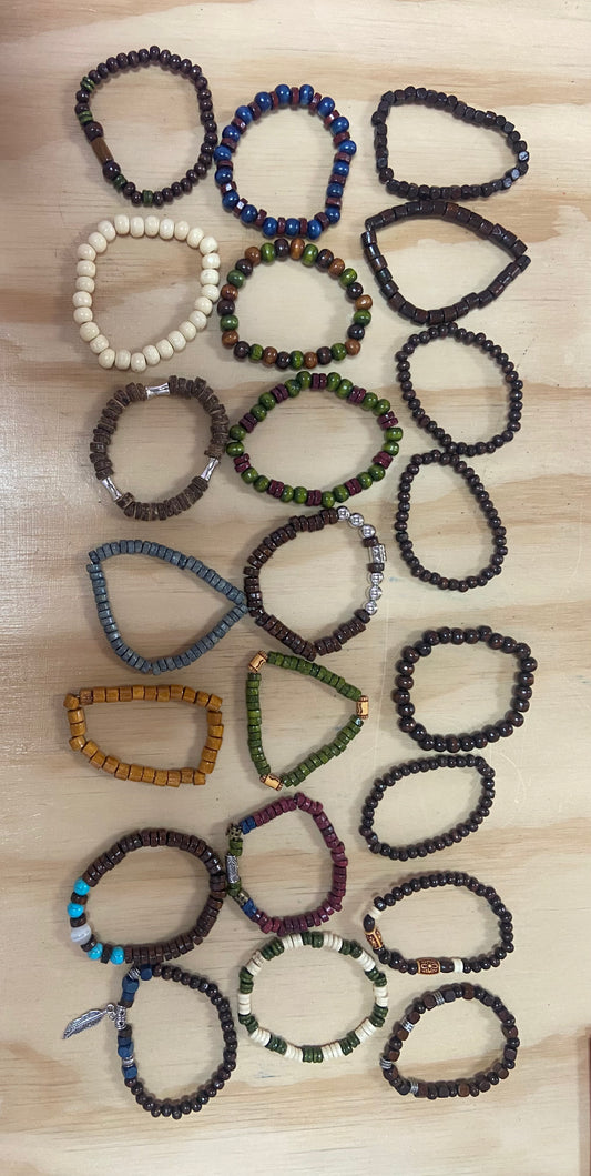 Wooden Style Bracelets
