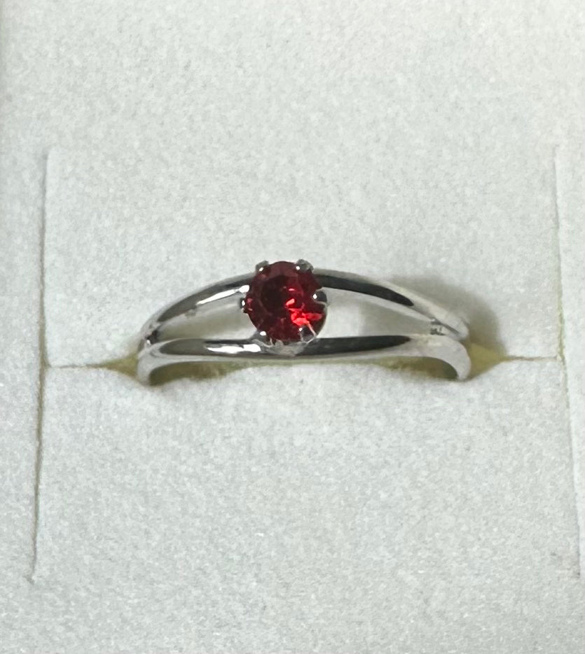 Adjustable Birthstone Rings