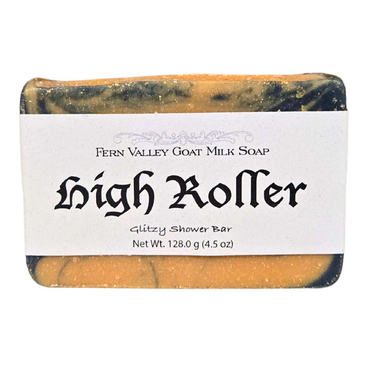 Jabón natural de leche de cabra | High Roller: una barra de ducha deslumbrante para ella