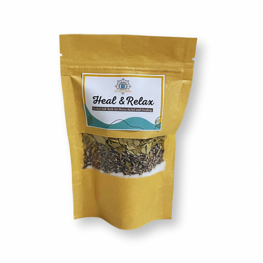 Healing & Relaxation Herbal Salt Bath