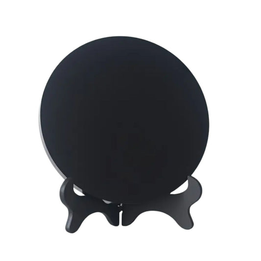 Obsidian Mirror with Stand 7.87 inches